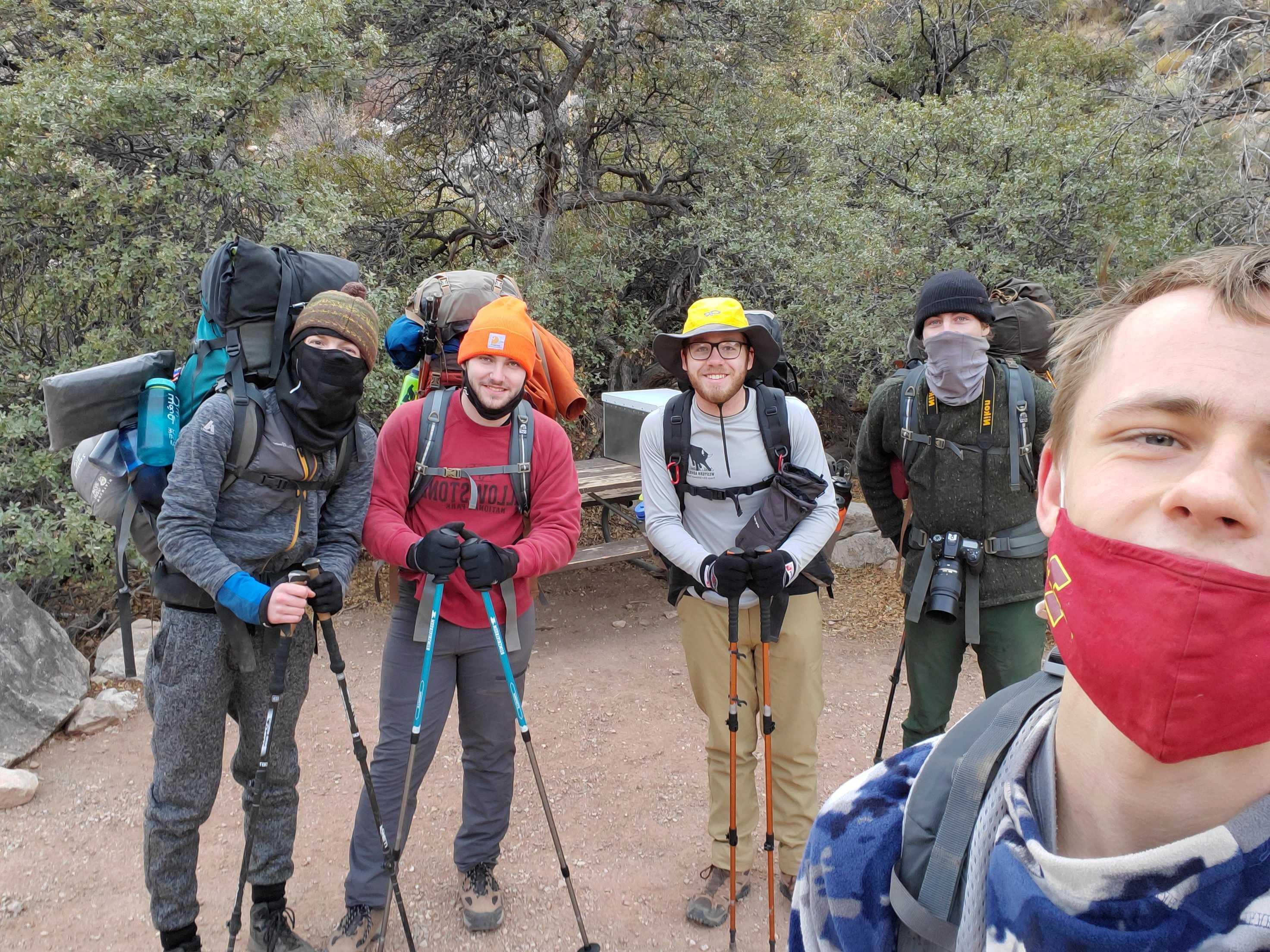 A photo of the group